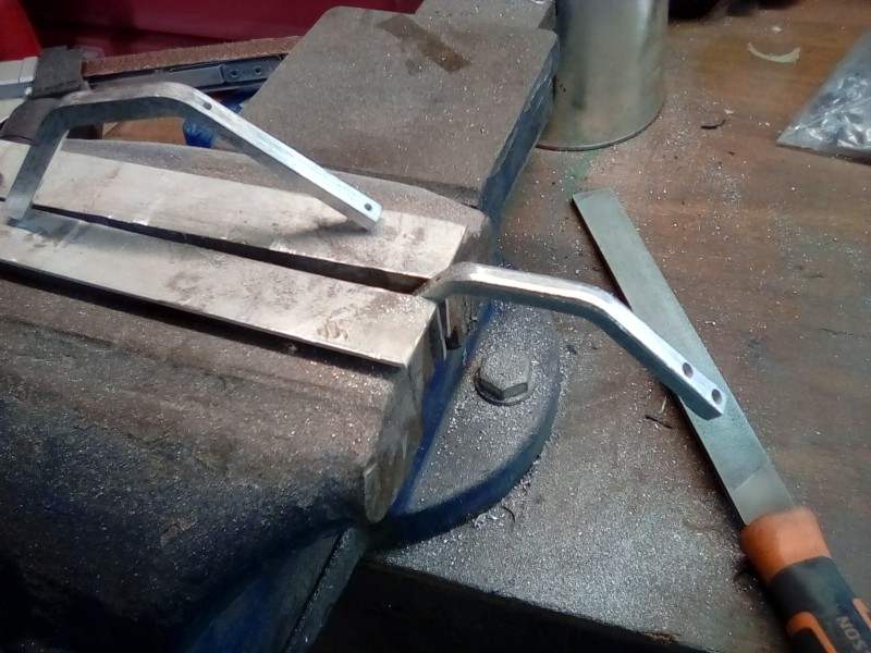 Turning square stock into round.