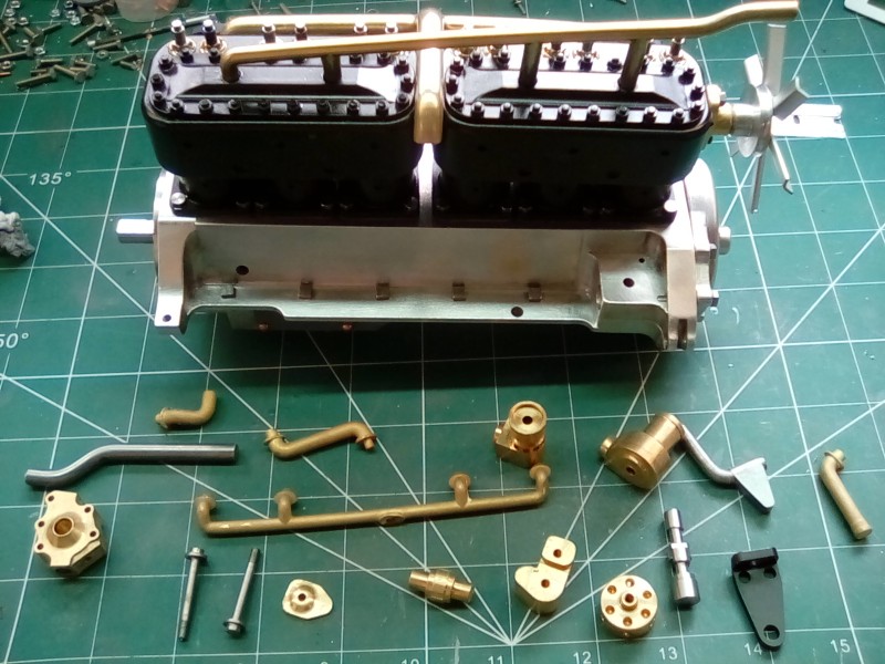 Lots of small parts to keep you busy.