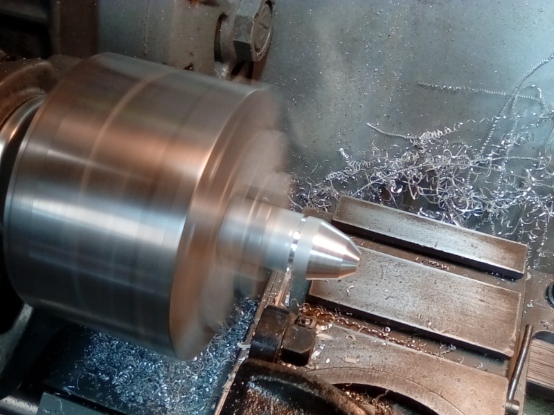 Turning the side light housings.