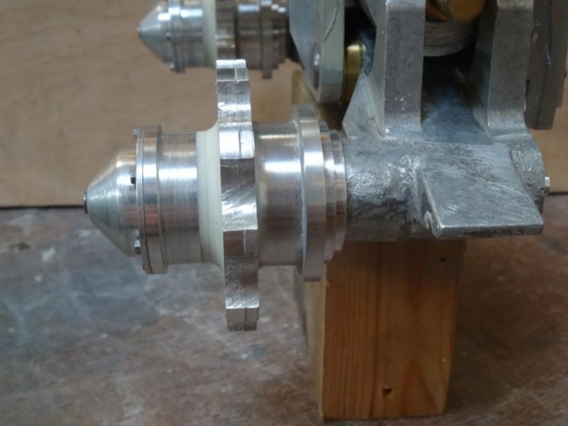 Completed wheel hub