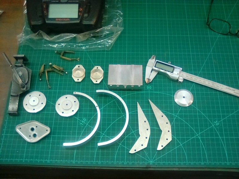 Just some of the new parts.