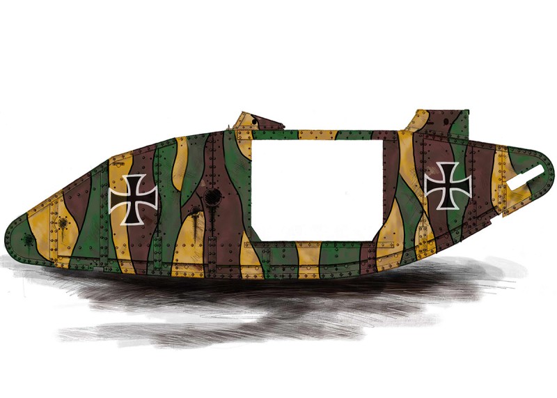 inspired by the tank shown in ‘Tankograd Beute-Tanks Vol. 2’ on page 166