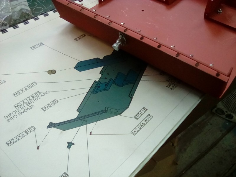 Some small parts are miss numbered.
