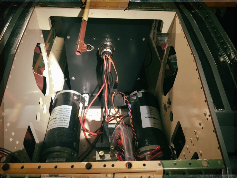 View into the rear compartment with plenty of space for the boom box.