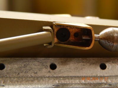 backside milled to allow combined fixing and flush alignment