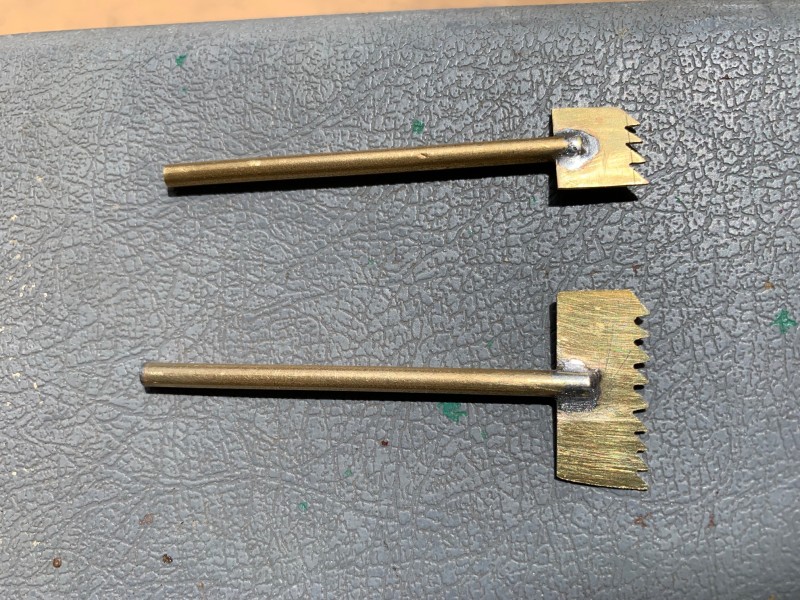 Zimmerit tools from 0.5mm brass