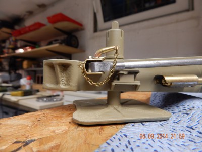 One of the front brackets