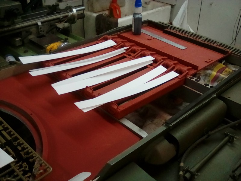 Cover strips cut ready