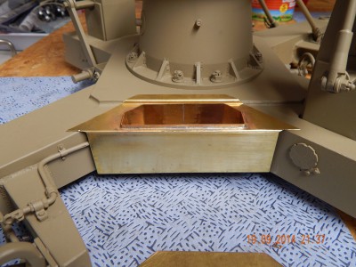 chest bended and soldered, test fitted