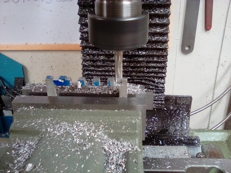 Machining the bent handle locks