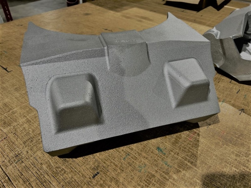 Front armour casting