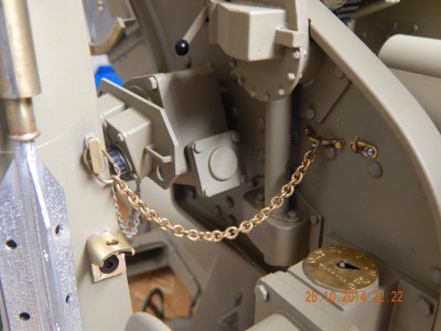 chains and fixings for the folding arms made