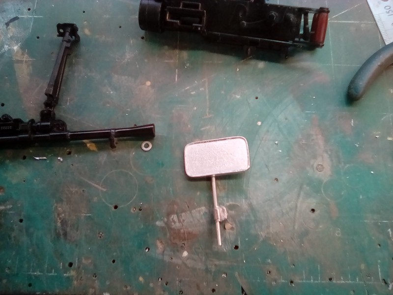 The Armorpax mirror has been fitted with a malleable ali arm, this will bend rather than fracture, remember &quot;did&quot; detail is delicate! Undergrowth, grandchildren, clothing and cats will damage the sticky outy bits!