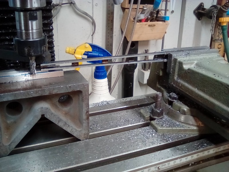 Milling the second taper