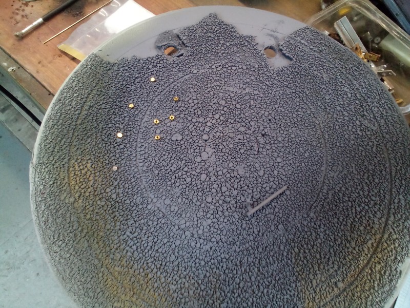 It's a pain adding fresh fixings at this stage as they all need primer and then topical finishing colour