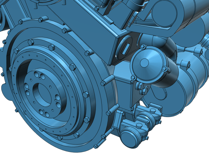 A good cad example of the flywheel that I shall attempt to make