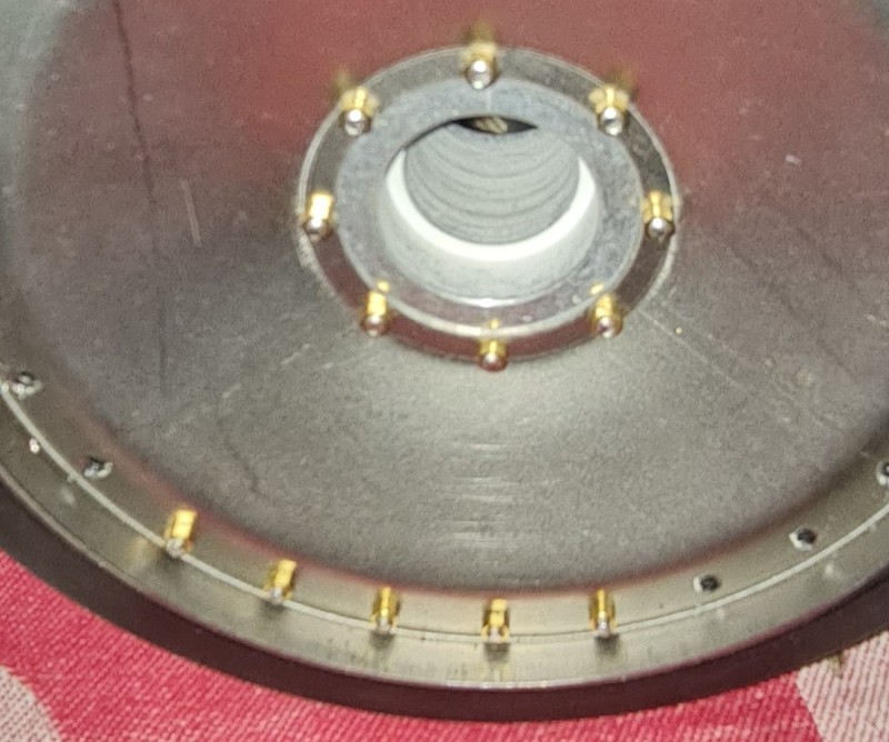 Smaller nuts on the standard buttonhead which is on the backside and not visible.