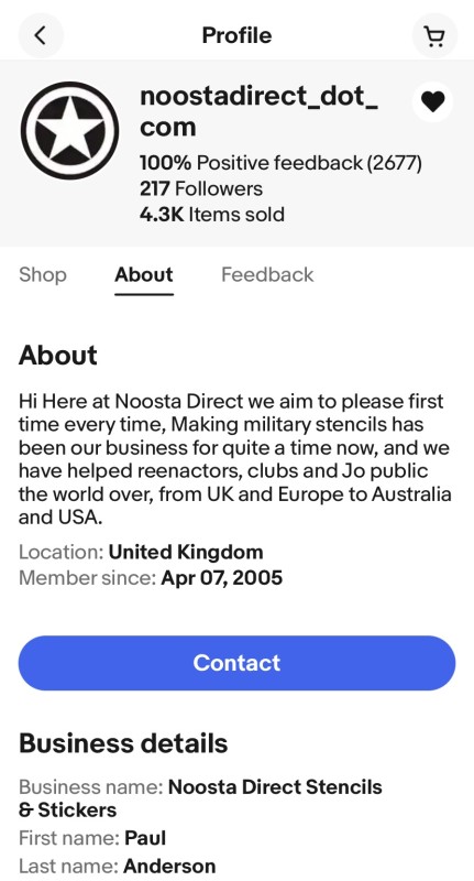 Taken from ebay
