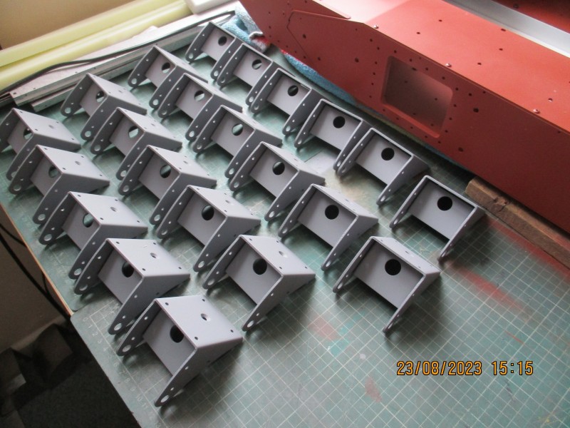 Production line of suspension units