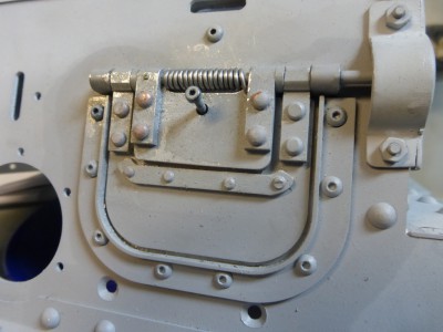 Fake solder wire spring added