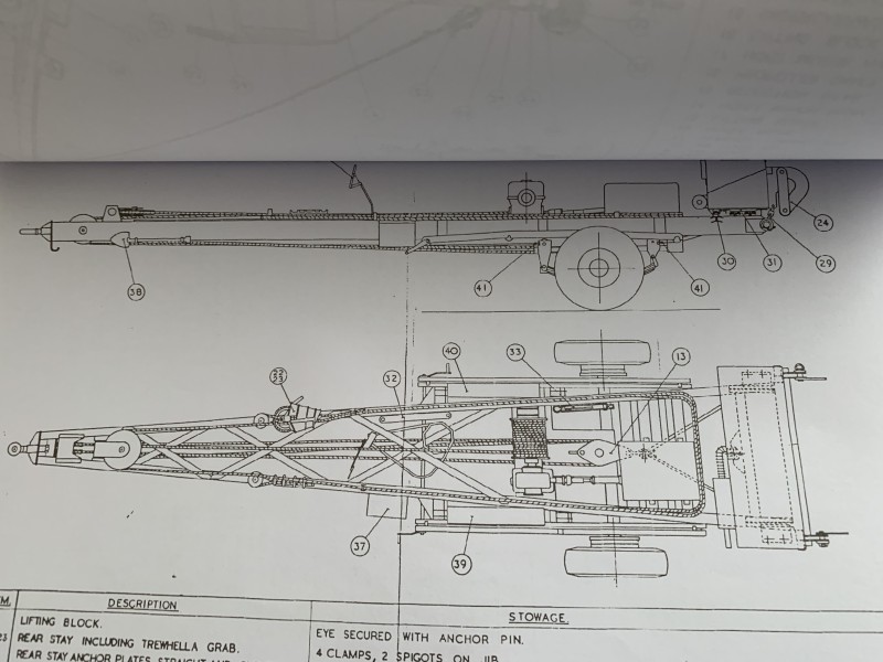 8 ton derrick drawing courtesy of The Tank Museum