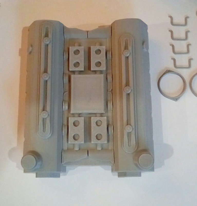 It's a little tricky getting the large parts aligned , you just have to measure and measure again before you bond. I really need to make a jig, I will put together a simple build log with variations for the different engine types.