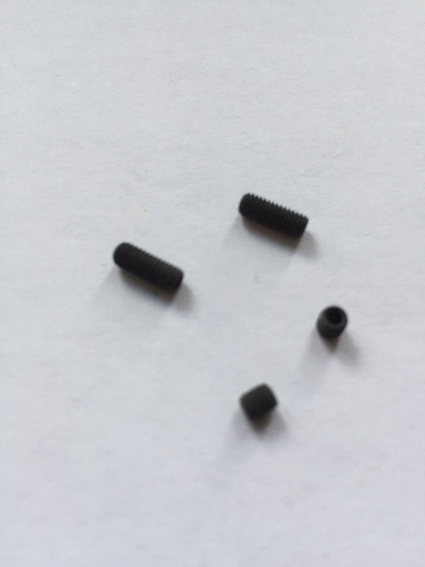 Needed to order longer grub screws and found these rather nice matt black stainless ones so decided to order the shorter ones as well. Think I need to get out more talking about grub screws.