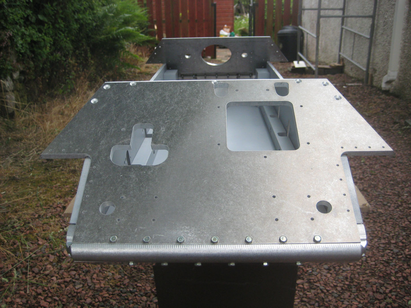 Rounded front edge of my T34/85 kit