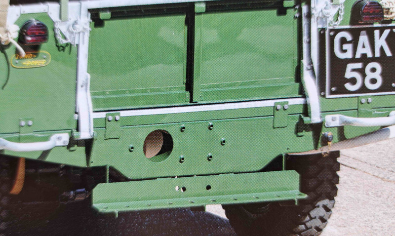 The aim or objective of this exercise, the &quot;tabs&quot; connecting the rear body to the chassis.