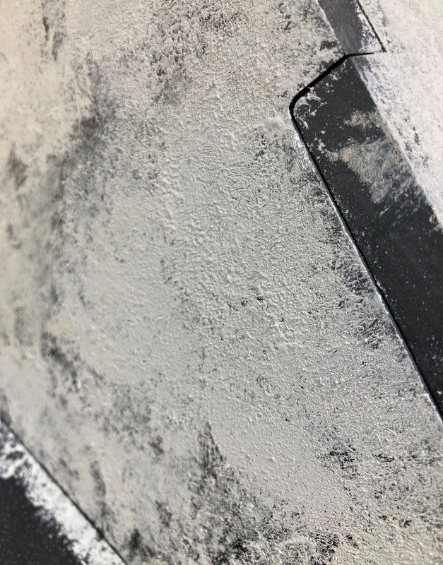 Close up of texture result, The more you work the filler when applying will give a more texture look, Which will really show once the main color scheme is applied. Just trying to give a depth look to the paint rather than the flat new look metal finish.