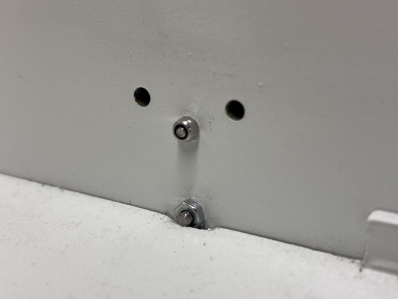 Fixing on the inside.