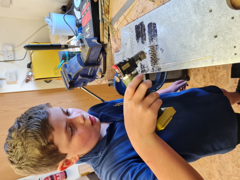 Tiny annealing the springs
