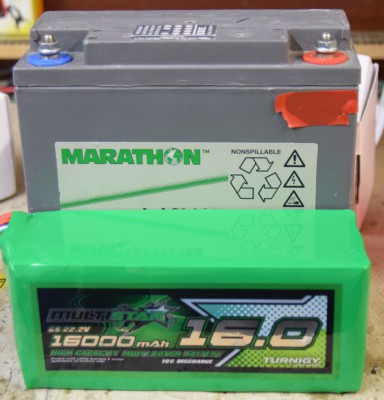New Battery Half the size???