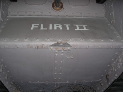 Flirt Front Glasis Pistol Port