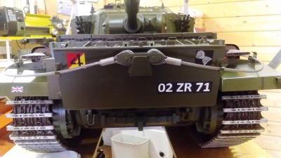 Continuing to apply markings.