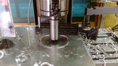 New Tool attachment for cutting circle holes in sheet material <br />:
